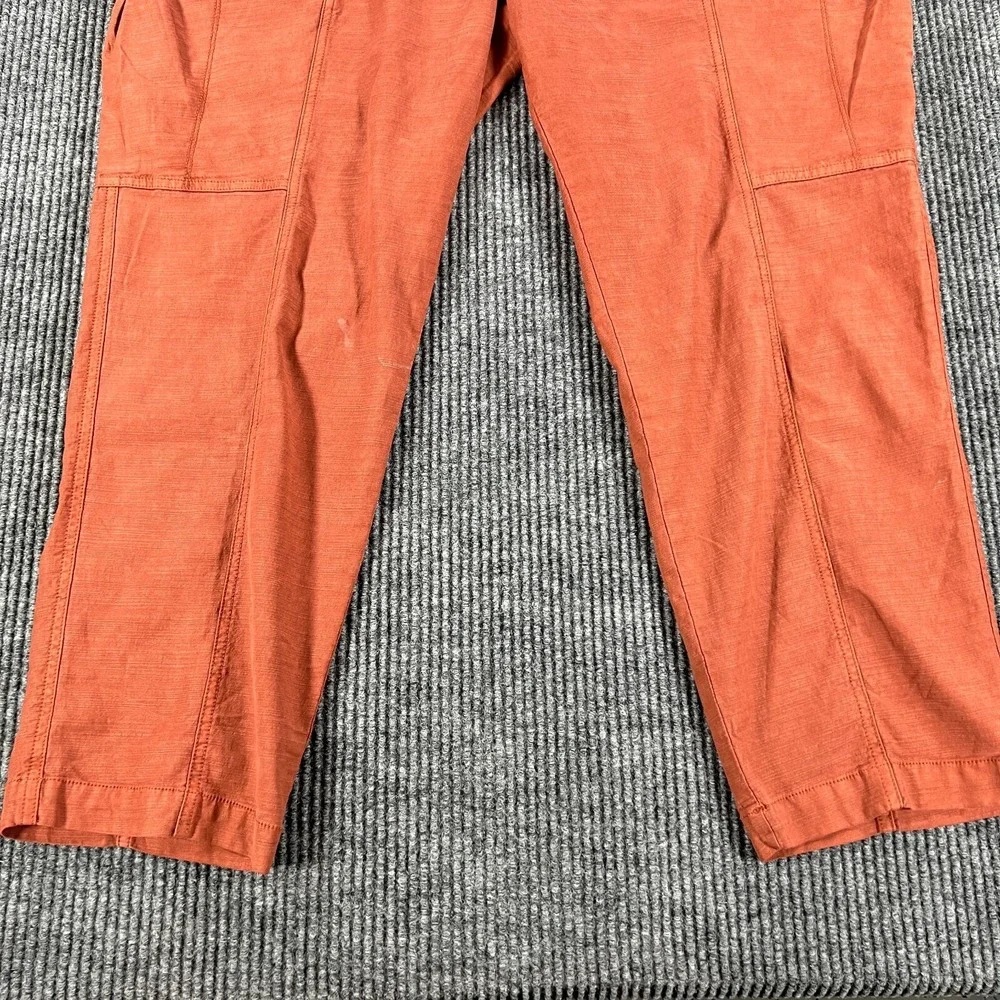 Anthropologie‎ Mens Pants Size 32 Orange Lightweight Joggers Casual Outdoor